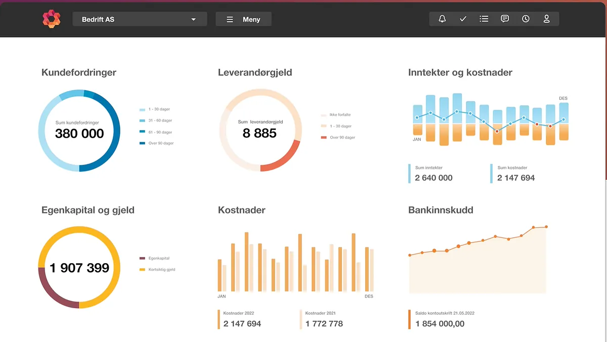 PowerOffice Go regnskapssystem